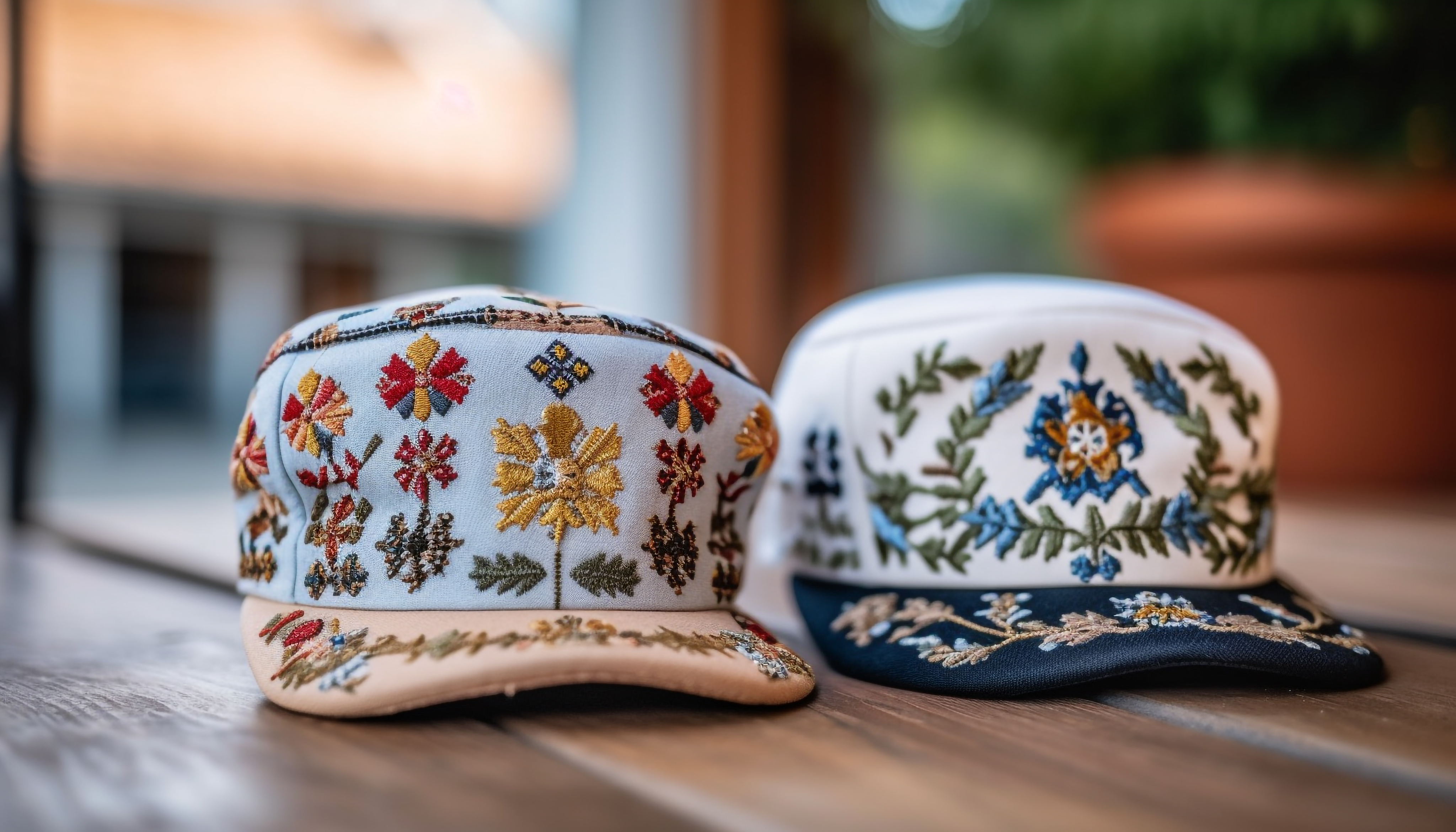 Custom Embroidered Patch on Cap