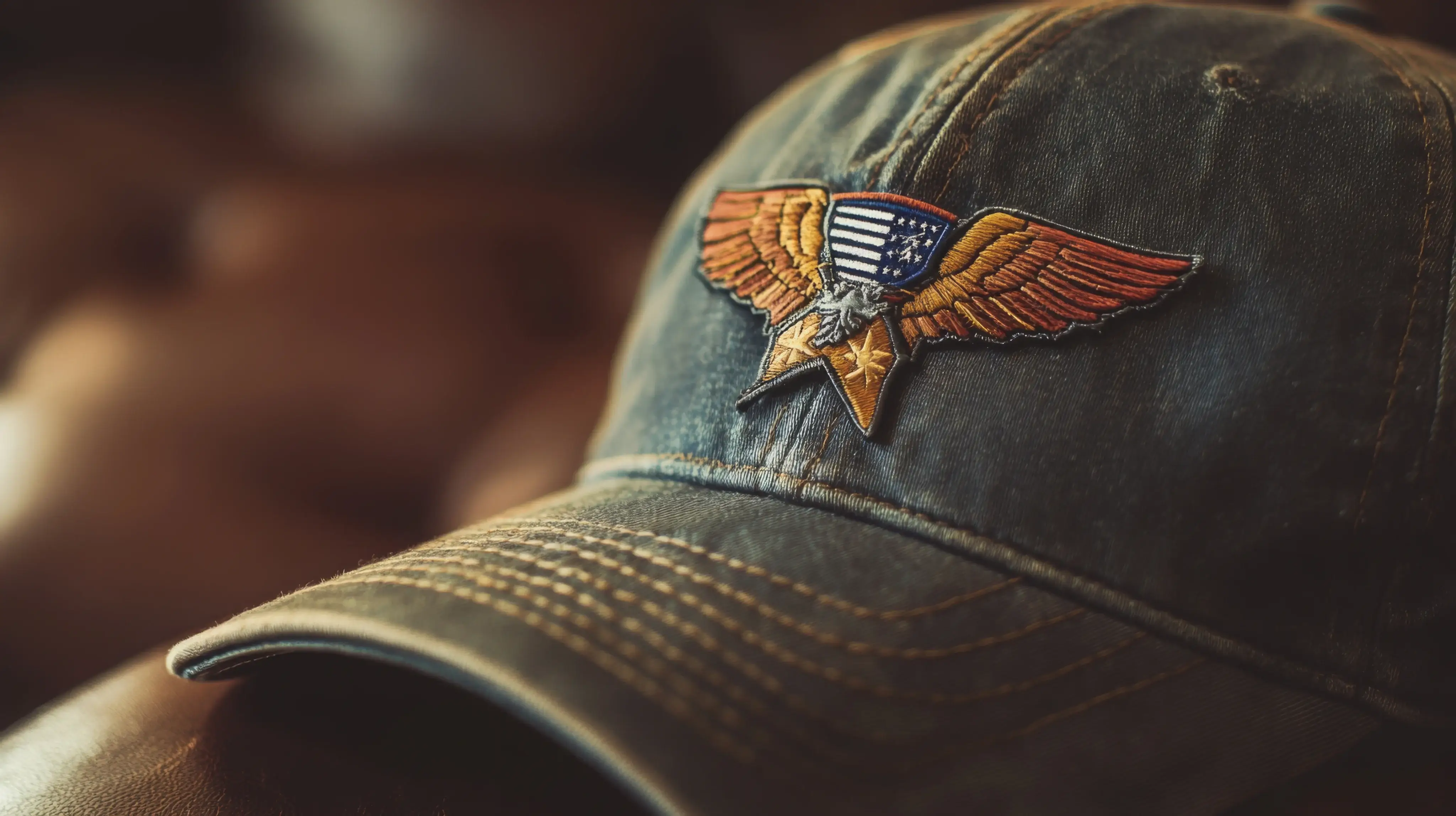 Custom Embroidered Patch on Cap